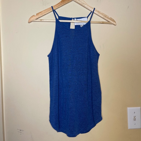 Silk Brochu Walker Blue  Top - Picture 1 of 8